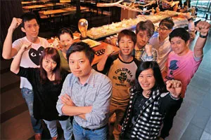 領軍七年級海賊團，攻下餐飲藍海