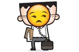戴面具
