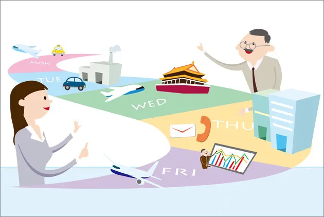 Business Trip to China 到中國出差