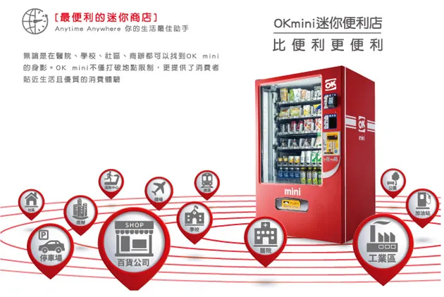 「OK mini」、7-11「智能自販機門市」，誰會佔上風？