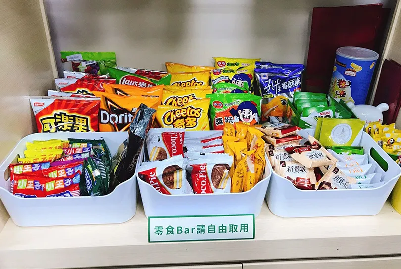 辦公室的零食櫃哲學：這個時間吃剛剛好