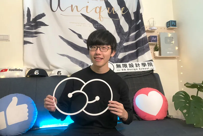 成績吊車尾、老師也不看好！他卻創造出百萬人觀看影片，收入突破六位數…