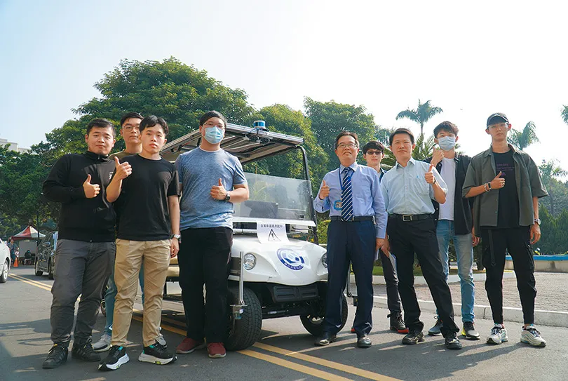 國立虎尾科技大學 — AI領航，校園自駕車帶學生接軌未來