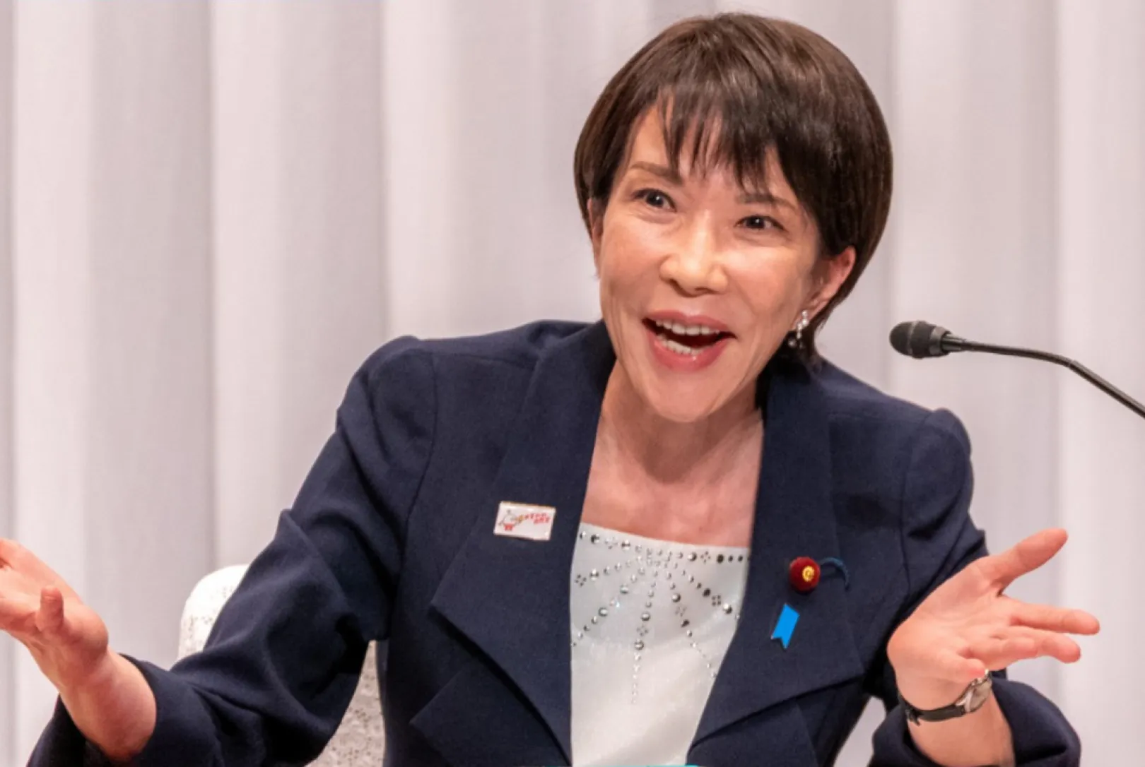 高市早苗當選日本自民黨首位總裁（黨主席），有望成為日本第一位女性首相